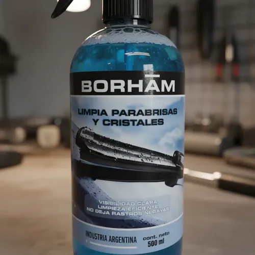 Liquido Limpiaparabrisas Y Cristales Borham Gatillo X 500 Ml
