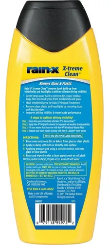Limpiador De Cristales Rain-x X-treme Clean 355 Ml