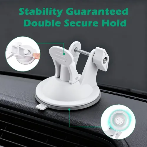 Soporte Starlink Mini Para Tablero Y Parabrisas – Ventosa Blanco