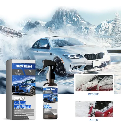Spray De Recubrimiento Anti Nieve Para Parabrisas De Coche 100ml