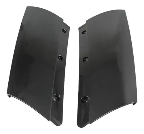 1 Par De Fundas De Molduras Exteriores Para Parabrisas De Puerta Trasera En Forma De Pilar En D