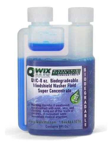 Líquido Lavaparabrisas Qwix Mix Concentrado Biodegradable