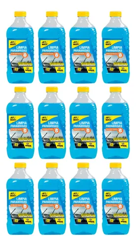 Liquido Limpia Lava Parabrisas 1 L X 12 Unidades