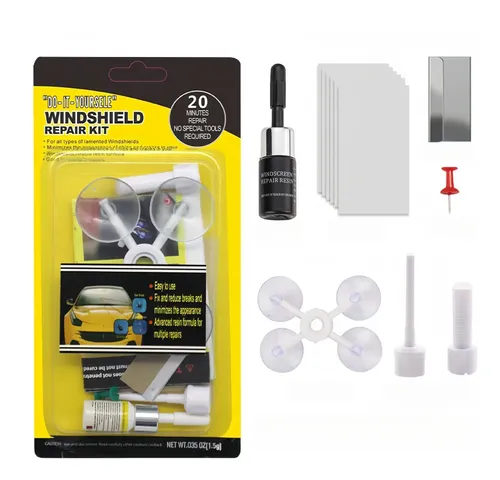 Kit Reparación Parabrisas Auto 7 Piezas
