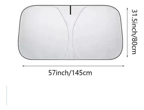 Parasol Plegable Para Parabrisas De Auto Térmico