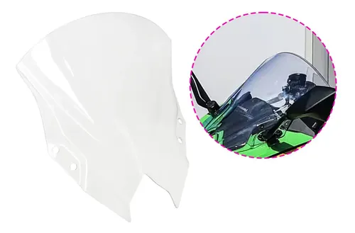 Deflector De Viento Para Motocicleta, Parabrisas, Transparen
