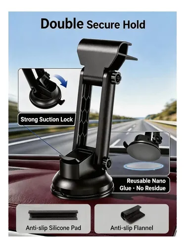 Soporte Auto Tablero Torpedo Parabrisas Para Starlink Mini