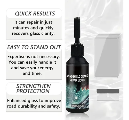 Windshield Crack Repair Kit, New Windshield Repair Kit