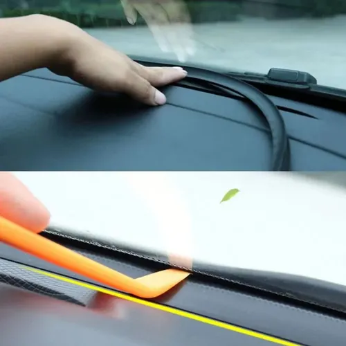 Placa De Sellado Universal Para Parabrisas Insonorizada Automb