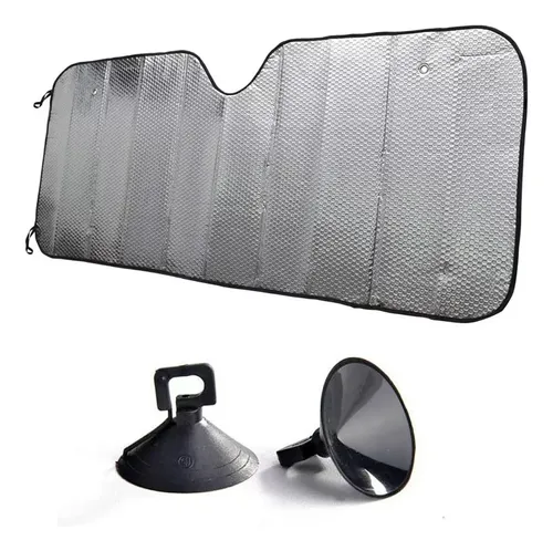 Cortina Parasol Parabrisa Plegables Trasera Enrollable Auto