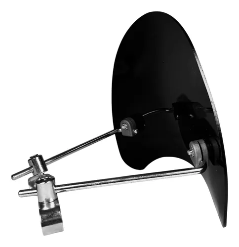 Parabrisa Negro Faro Redondo Para Zanella Sapucai 150 Mtc