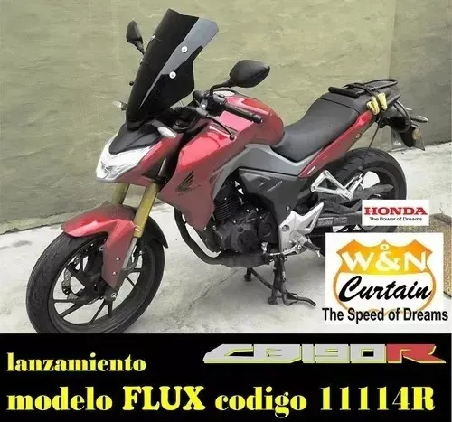 Parabrisa Honda Cb 190 Cb190r Fume El Rutero Moto