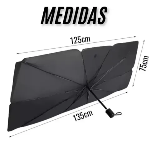 Parasol De Auto Protector Parabrisas Sombrilla Cubre Sol