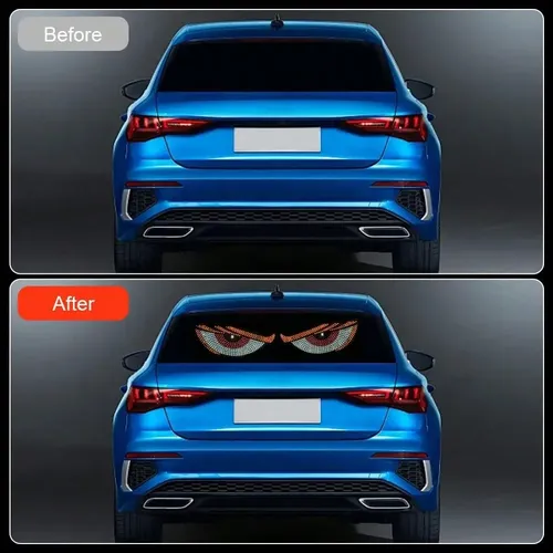 Luz Led Decorativa For Parabrisas De Coche Devil’s Eye