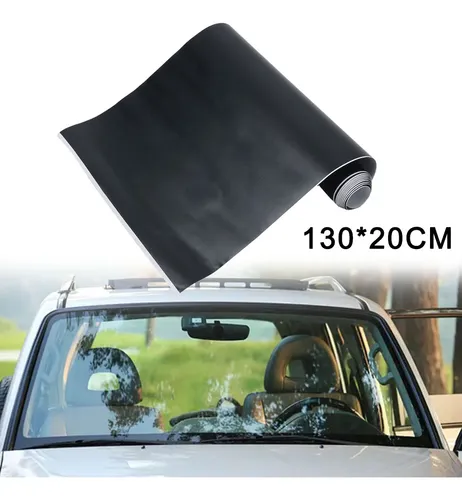 Visera Solar Negra Mate Para Coche Y Furgoneta 130 X