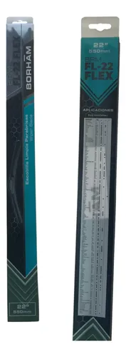 Escobilla Limpia Parabrisas Borham 22” Flexible 55cm
