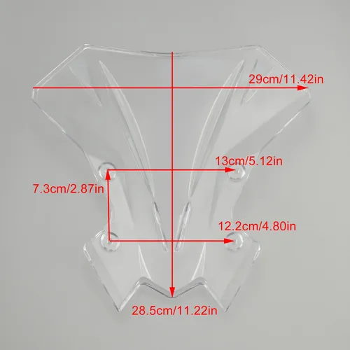 Parabrisas Transparente Para Kawasaki Z900 2020-2024