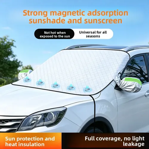 Parasol Universal Para Parabrisas De Coche, Lámina Gruesa De Aluminio