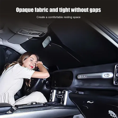 Parasol De Coche Plegable Universal Y Parabrisas Delantero
