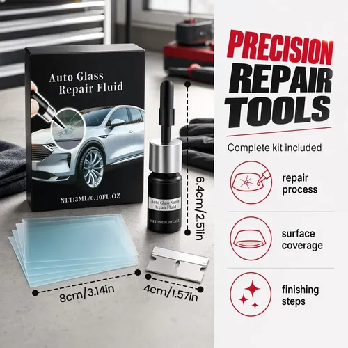 Windshield Crack Repair Kit For Chips And Cracks .a