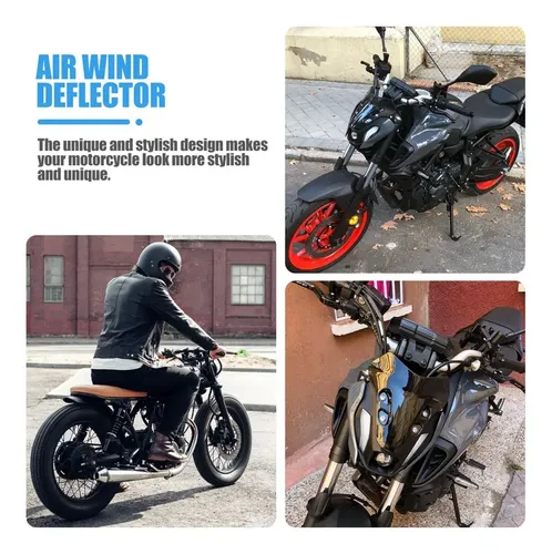 Deflector De Aire Para Parabrisas Para Motocicletas Compatib