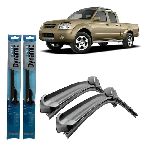 Juego Kit Escobillas Nissan Frontier 2006 2007 2008 2009