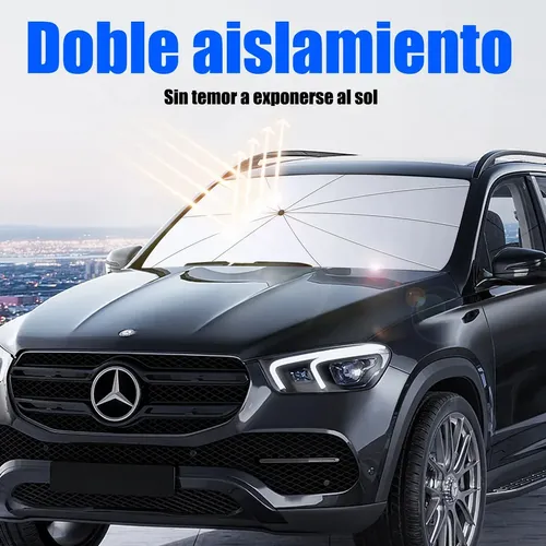 Parasol Premium Para Parabrisas Auto Plegable Uv