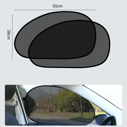 Kit 4 Cortinas Parasol Parabrisa Ventanilla Trasera Plegable