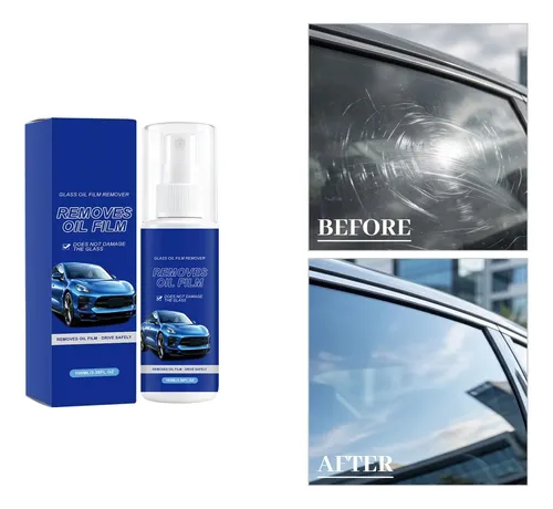Spray Removedor De Película Para Coche Y Parabrisas