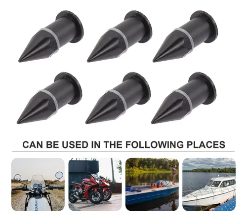 10 Piezas Tornillos Para Parabrisas De Moto Universal