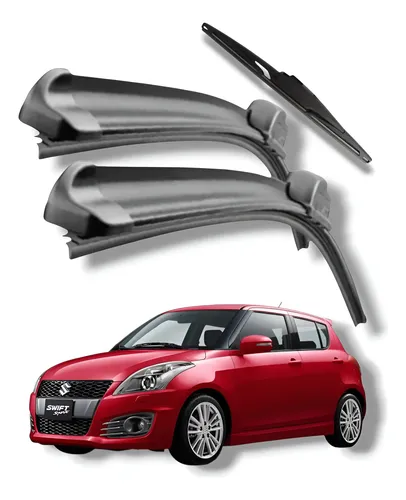 [ys Kit 3 Limpiaparabrisas For Suzuki Swift 2008 2009 A 2017