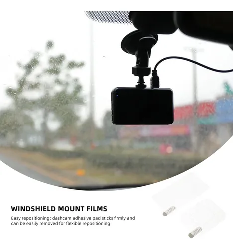 8 Pegatinas Estáticas Para Montar En Dash Cam
