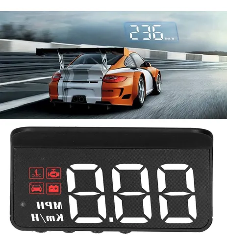 Pantalla Hud Obd2, Proyector De Parabrisas Con Indicador