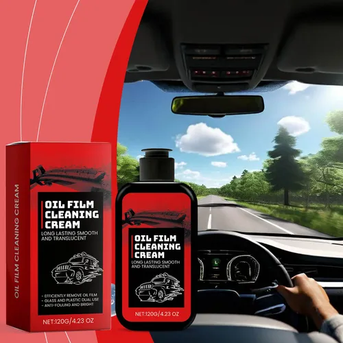 La Crema Limpiadora De Películas Para Ventanas Automotrices