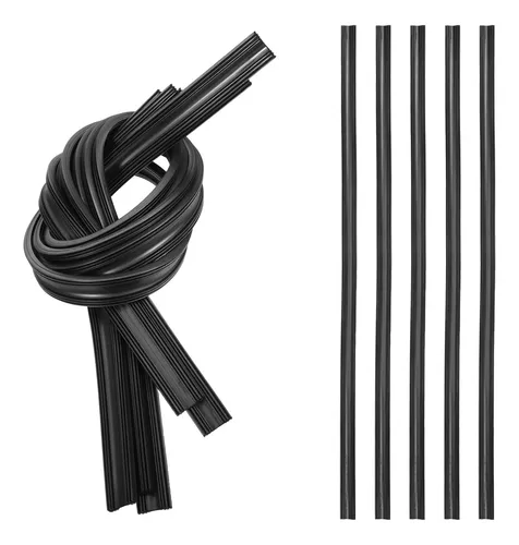 5 Pares De Limpiaparabrisas Sin Marco Para Coche, Recambios De 6 Mm