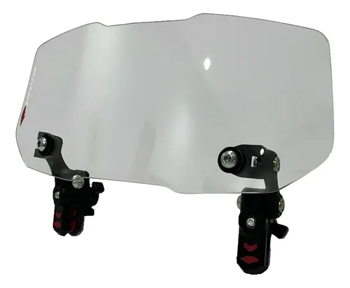 Deflector Regulable De Parabrisas Curvo Para Moto Xm Pferd®