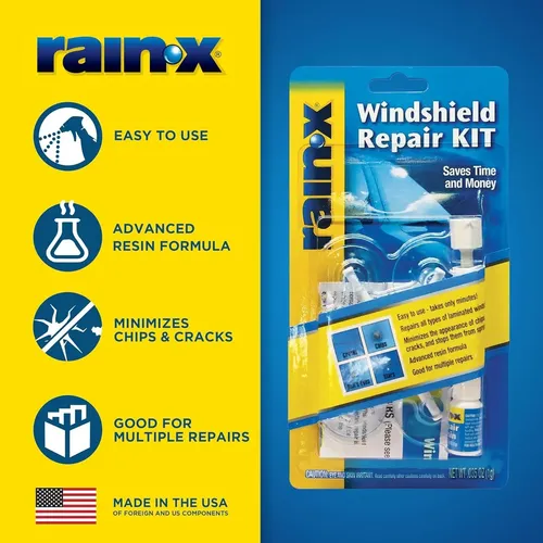 Rain-x Kit Reparación Parabrisas Diy Grietas Picaduras