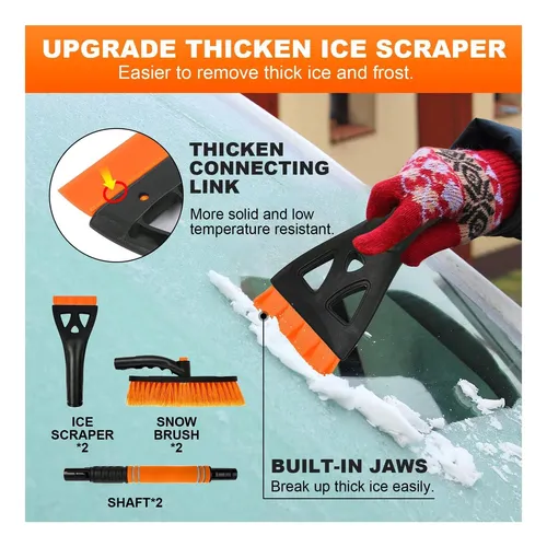 Rascadores De Hielo Para Parabrisas De Coche Ergonómicos