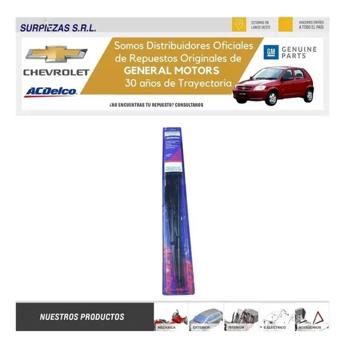 Escobillas Limpiaparabrisas Celta Acdelco 19350093