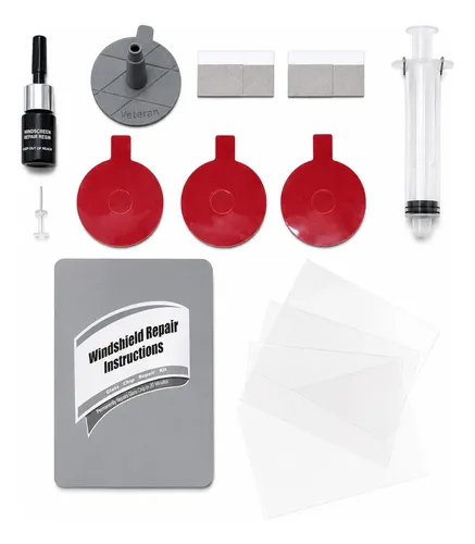 Kit Reparación Parabrisas Universal Vidrio Cristal Auto