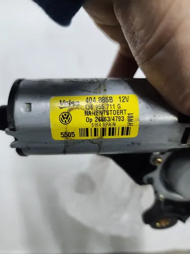 Motor Limpiaparabrisas Tras/ Vw Golf 99/06 Nuevo- Original