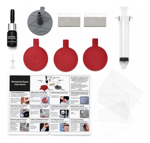 Kit Reparación Parabrisas Universal Vidrio Cristal Auto