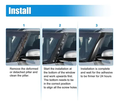Panel De Ajuste De Parabrisas A-pillar Autohaux Para Kia