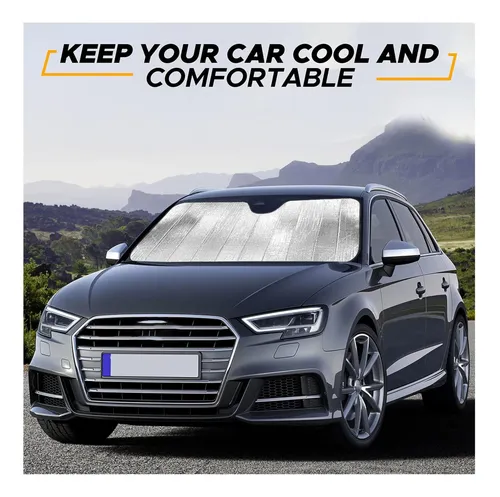 Parasol Para Parabrisas De Coche Econour Acordeón Plegable
