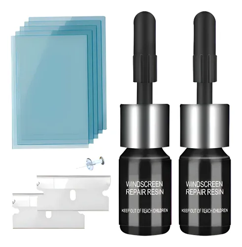 Kit Reparacion Grietas De Parabrisas 2 Botellas Nano Liquid