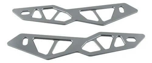 Soporte De Parabrisas Para Motocicleta, Contraparte, Gris