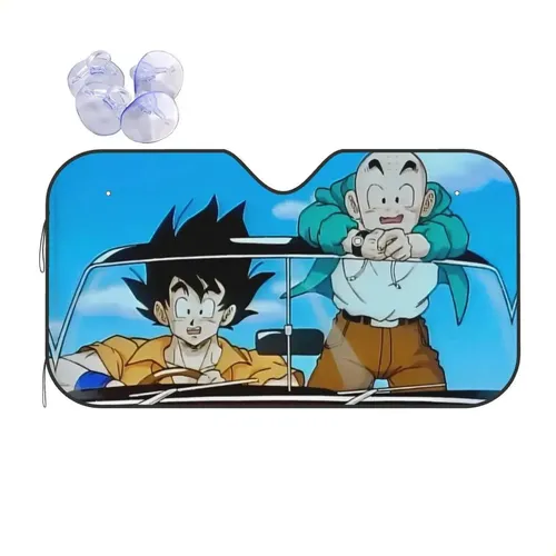 Parasol Para Parabrisas De Coche Dragon Ball Driving Novelty