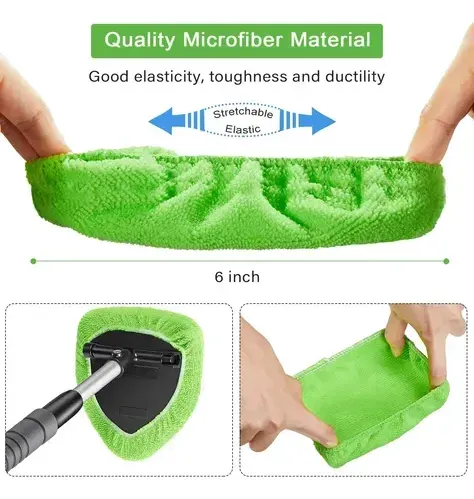 Paquete De 20 Paños De Microfibra Para Limpiar Parabrisas Ve