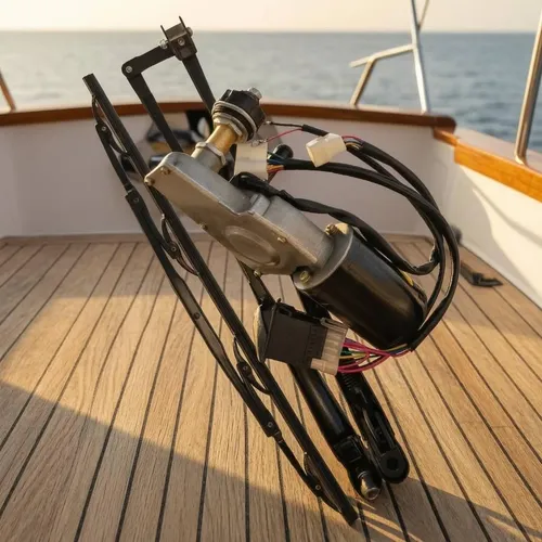Marine Windshield Wiper Assembly Wired Boat Wiper Assembly