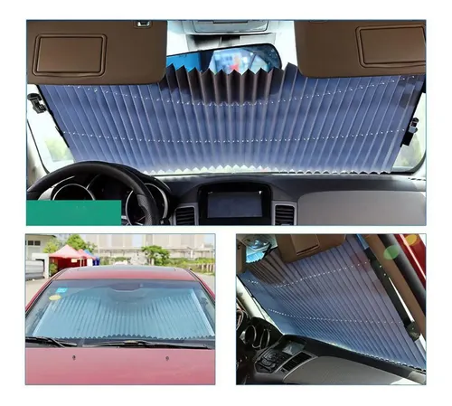 Parasol Retráctil Para Parabrisas De Coche